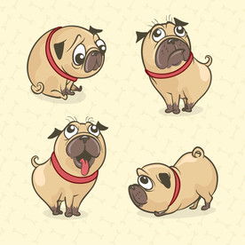 狗 DOG 动物 卡通