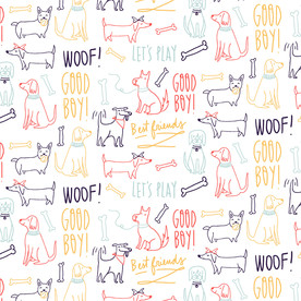 狗 DOG 动物 卡通