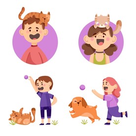 狗 DOG 动物 卡通