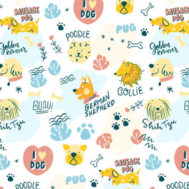 狗 DOG 动物 卡通