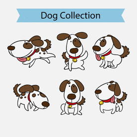 狗 DOG 动物 卡通