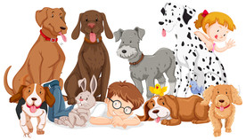 狗 DOG 动物 卡通