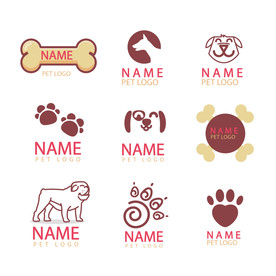 狗 DOG 动物 卡通