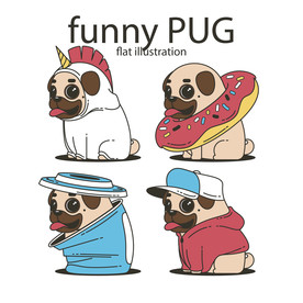 狗 DOG 动物 卡通