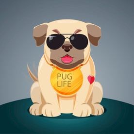 狗 DOG 动物 卡通