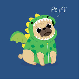 狗 DOG 动物 卡通