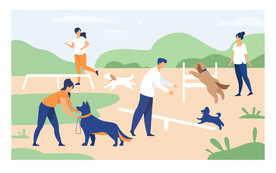 狗 DOG 动物 卡通