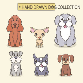 狗 DOG 动物 卡通