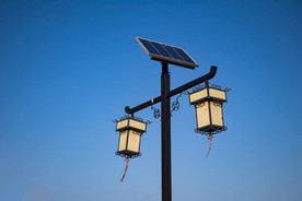 街道路灯 马路路灯 庭院路灯