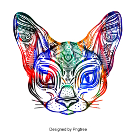 数码设计  大牌   猫咪