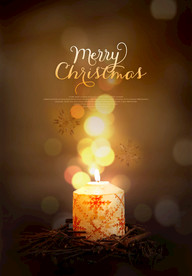 温馨圣诞插画背景装饰海报图图片