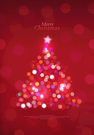 温馨圣诞插画背景装饰海报图图片