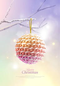 温馨圣诞插画背景装饰海报图图片