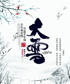 大雪海报