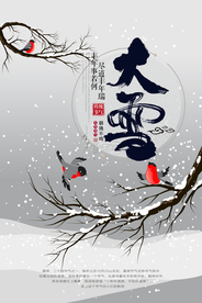 大雪海报