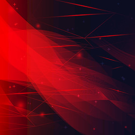 红色科技感光线背景