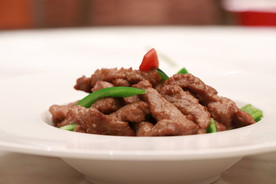 时椒炒牛肉