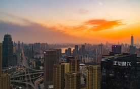 大城市建筑风景摄影