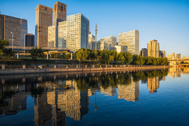 大城市建筑风景摄影