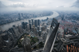 大城市建筑风景摄影