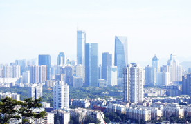 大城市建筑风景摄影