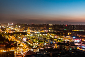 大城市建筑风景摄影