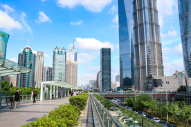 大城市建筑风景摄影