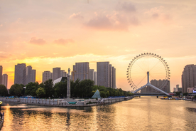 大城市建筑风景摄影