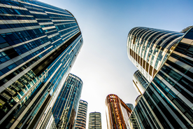 大城市建筑风景摄影