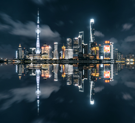 大城市建筑风景摄影