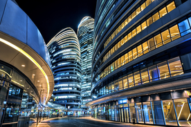 大城市建筑风景摄影