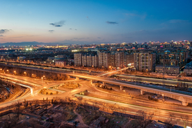 大城市建筑风景摄影