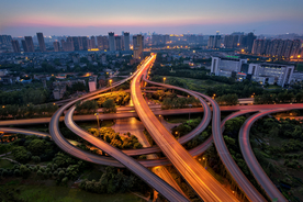 大城市建筑风景摄影
