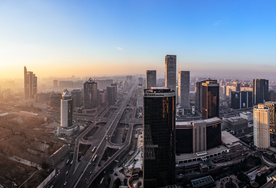 大城市建筑风景摄影