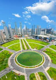 大城市建筑风景摄影