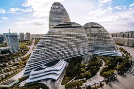 大城市建筑风景摄影