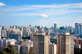 大城市建筑风景摄影