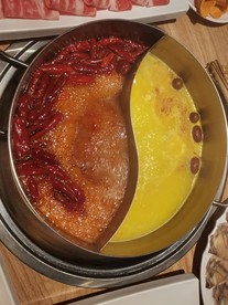 鸳鸯双拼火锅
