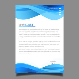 制度牌 商务信纸 宣传单