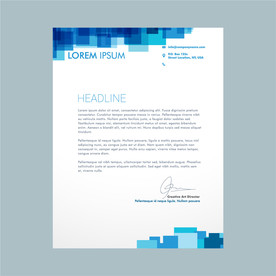 制度牌 商务信纸 宣传单