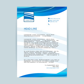 制度牌 商务信纸 宣传单