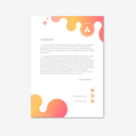 制度牌 商务信纸 宣传单