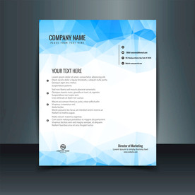 制度牌 商务信纸 宣传单