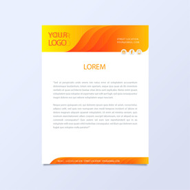 制度牌 商务信纸 宣传单