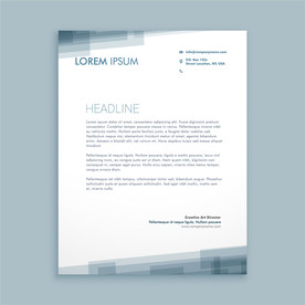 制度牌 商务信纸 宣传单