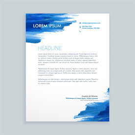 制度牌 商务信纸 宣传单