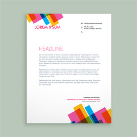 制度牌 商务信纸 宣传单