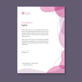 制度牌 商务信纸 宣传单