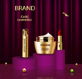 化妆品 护肤品 香水 美容广告