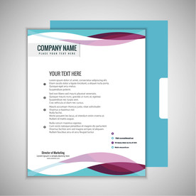 制度牌 商务信纸 宣传单